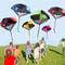 Funny Outdoor Kids Parachute Toy With Mini Soldier Figurines For Fun Flying Games 1