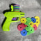 Mini Carrot Flying Disc Launcher Toy Gun EVA Battle Outdoor Soft Bullet Gun For Kids 5