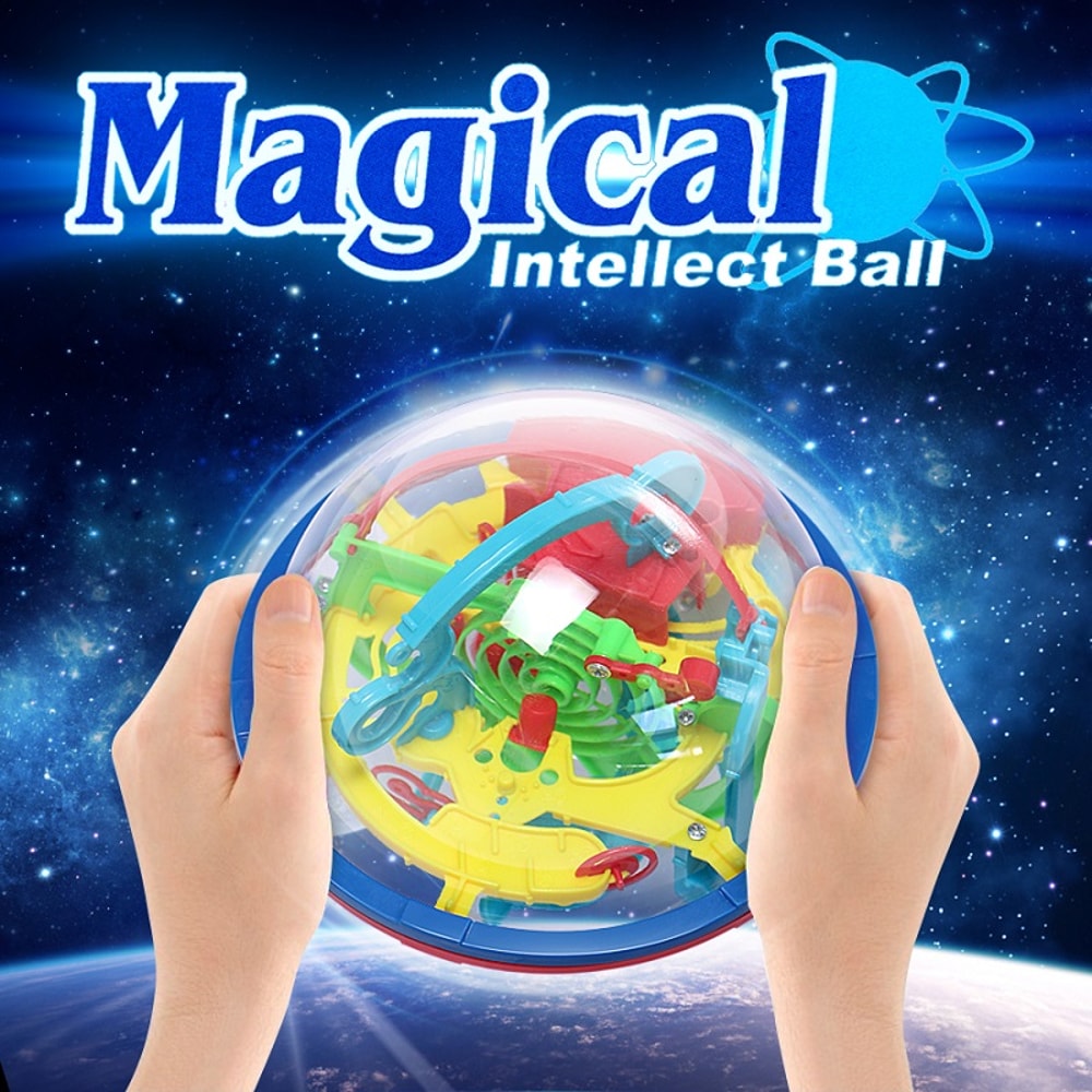 Maze Ball Mini Magic Puzzle - Fun Brain Teaser Labyrinth Game for Kids & Adults