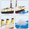 Titanic Ship Model Building Blocks For Kids DIY Plastic Assembly Toy With Lamp Educational Titani 3
