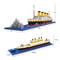 Titanic Ship Model Building Blocks For Kids DIY Plastic Assembly Toy With Lamp Educational Titani 4