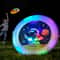 Outdoor LED Flying Saucer Toy Interactive ParentChild Pet Training UFO Toy For Kids And Dogs Fash 0