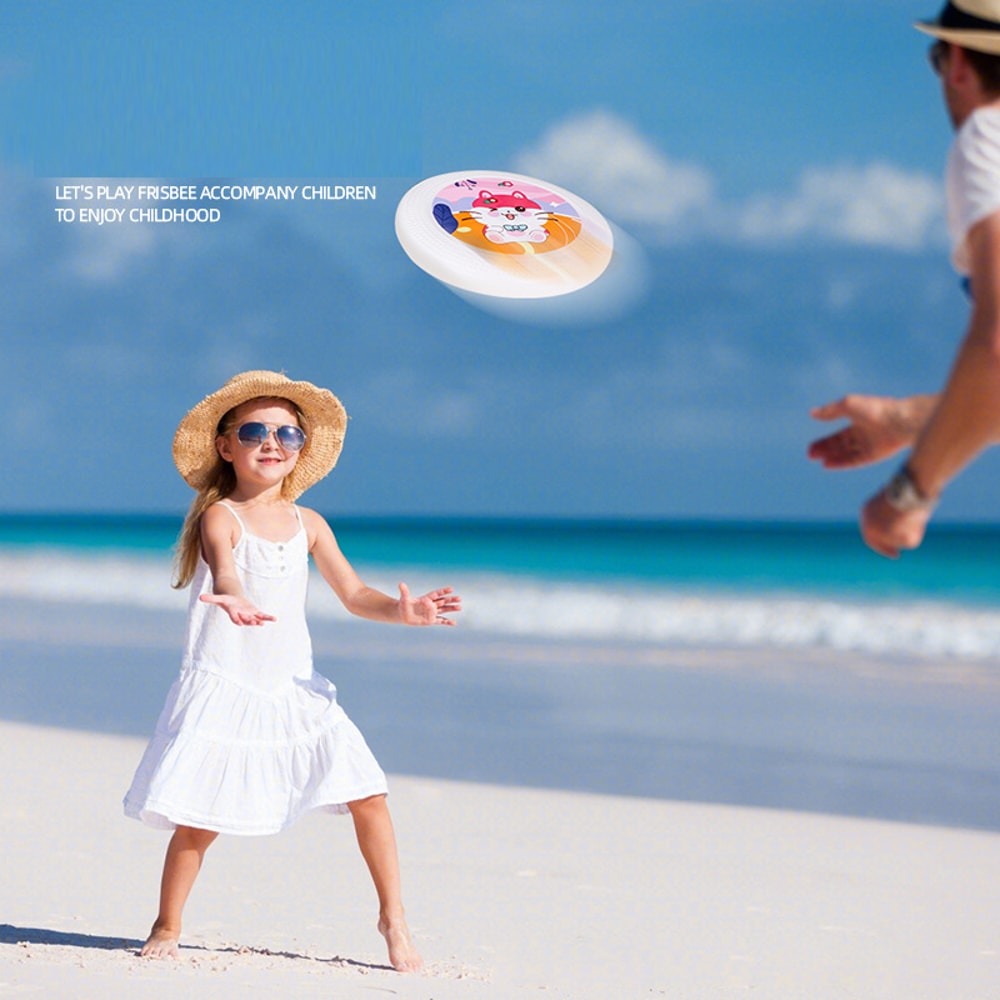 Outdoor LED Flying Saucer Toy Interactive ParentChild Pet Training UFO Toy For Kids And Dogs Fash 1