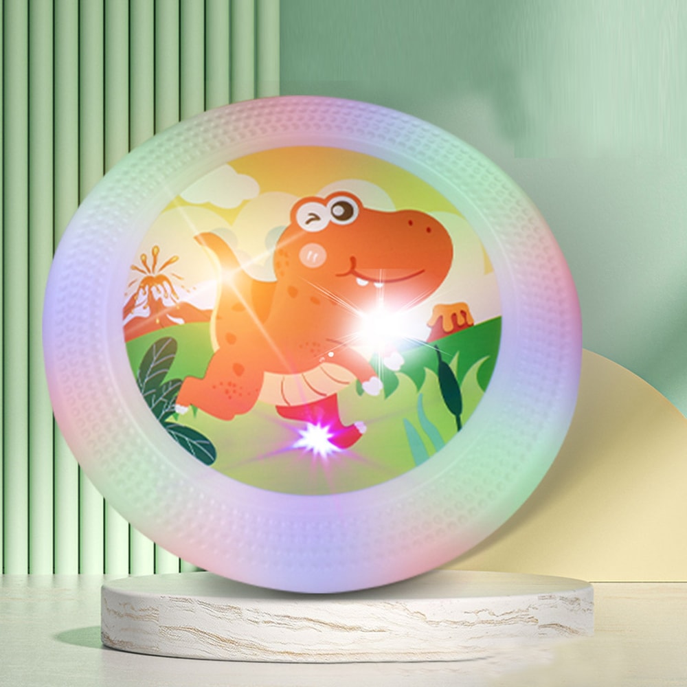 Outdoor LED Flying Saucer Toy Interactive ParentChild Pet Training UFO Toy For Kids And Dogs Fash 3