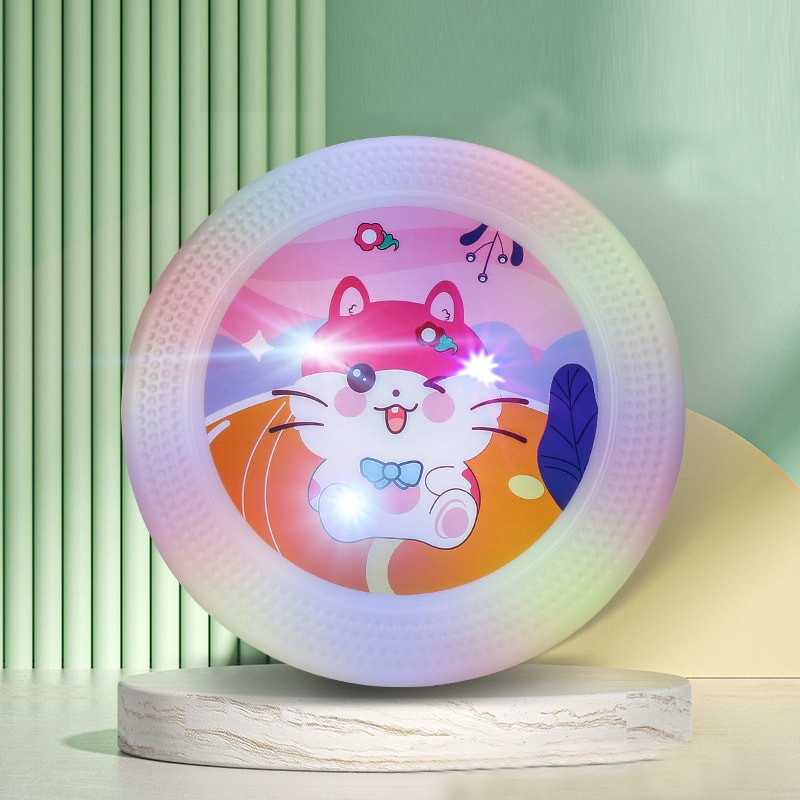 Outdoor LED Flying Saucer Toy Interactive ParentChild Pet Training UFO Toy For Kids And Dogs Fash 5