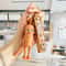 Creative Italian Brainrot Keychain Doll Fun Ballerina Cappuccino Keyring Gift 4