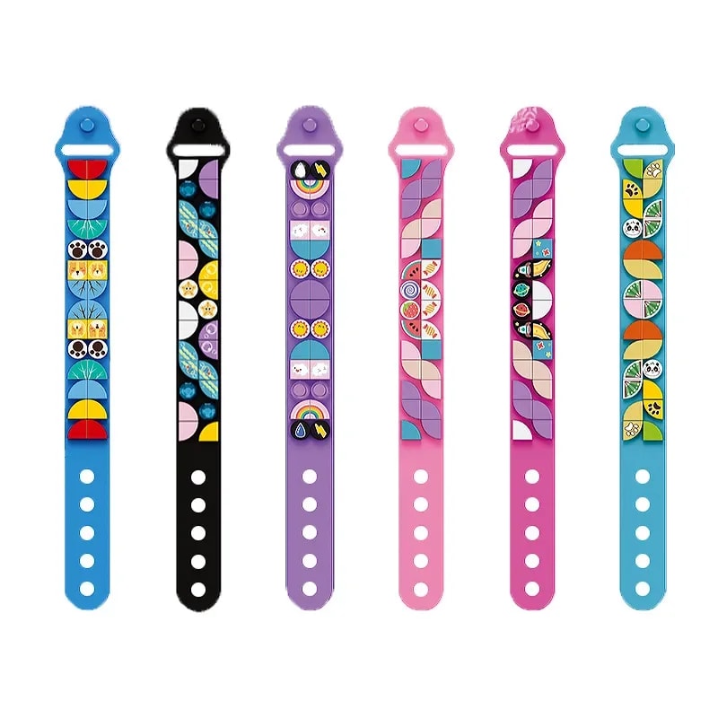 DIY Kids Silicone Bracelet Kit Creative Friendship Bracelet Making Set For Birthday Gifts 2