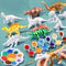 DIY Dinosaur Painting Kit Colorful Graffiti Educational Model For Children 0