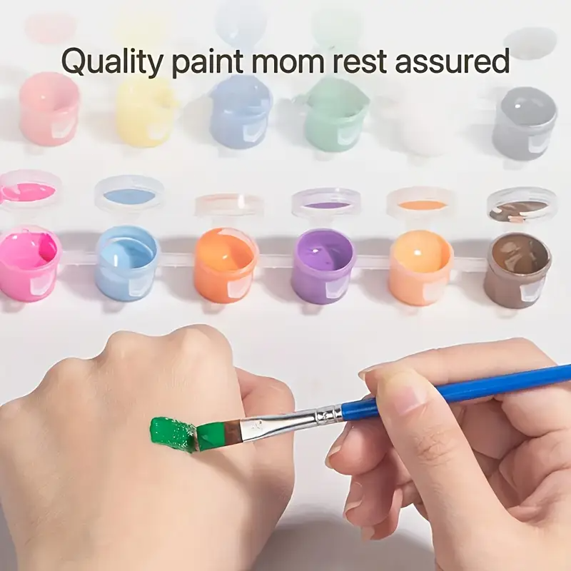 DIY Dinosaur Painting Kit Colorful Graffiti Educational Model For Children 5