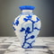 DIY Blue And White Porcelain Vase Puzzle Building Blocks Educational Gift For Children 2
