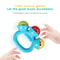 Newborn Hand Rattle Ball Baby Toy Safe Sensory Grasping Bell For Infants 3