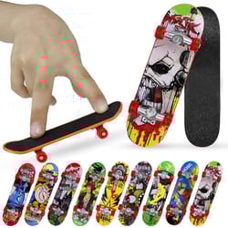 mini finger skateboard tech truck toy – alloy stent tabletop finger board for kids