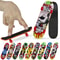 Mini Finger Skateboard Tech Truck Toy Alloy Stent Tabletop Finger Board For Kids 0