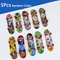 Mini Finger Skateboard Tech Truck Toy Alloy Stent Tabletop Finger Board For Kids 3