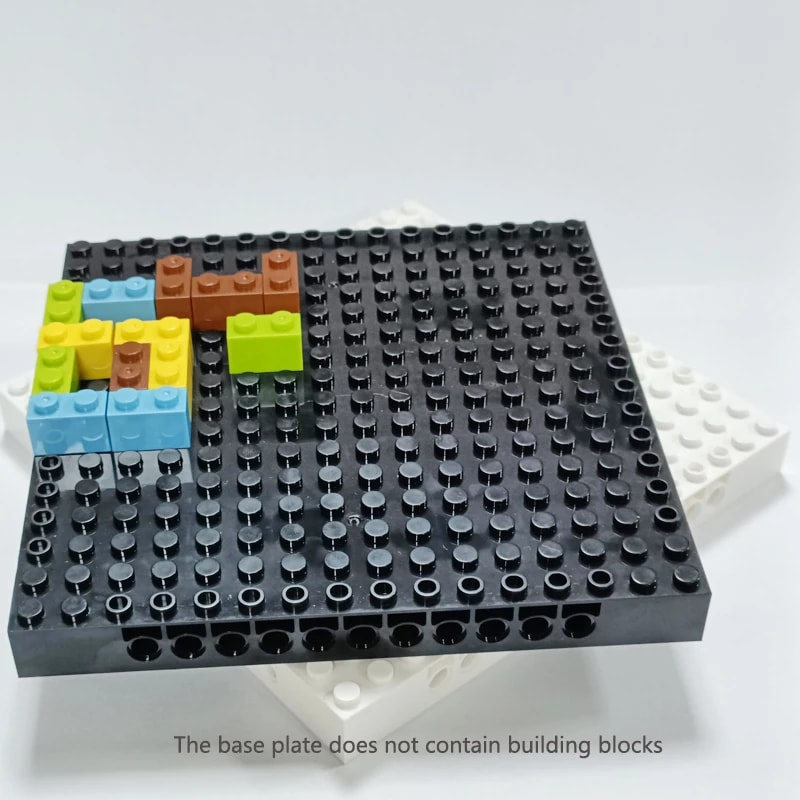 Dots Baseplate Splice Brick DIY MOC Connect Module For Building 2