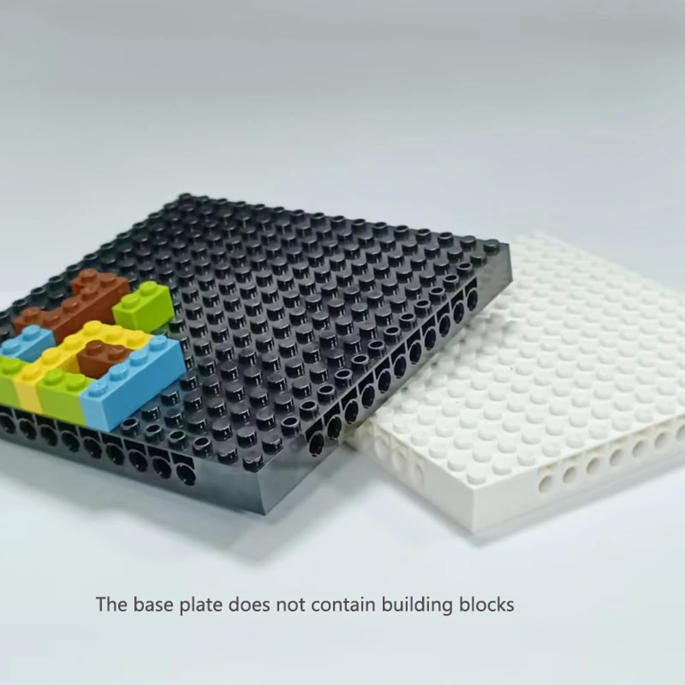 Dots Baseplate Splice Brick DIY MOC Connect Module For Building 5