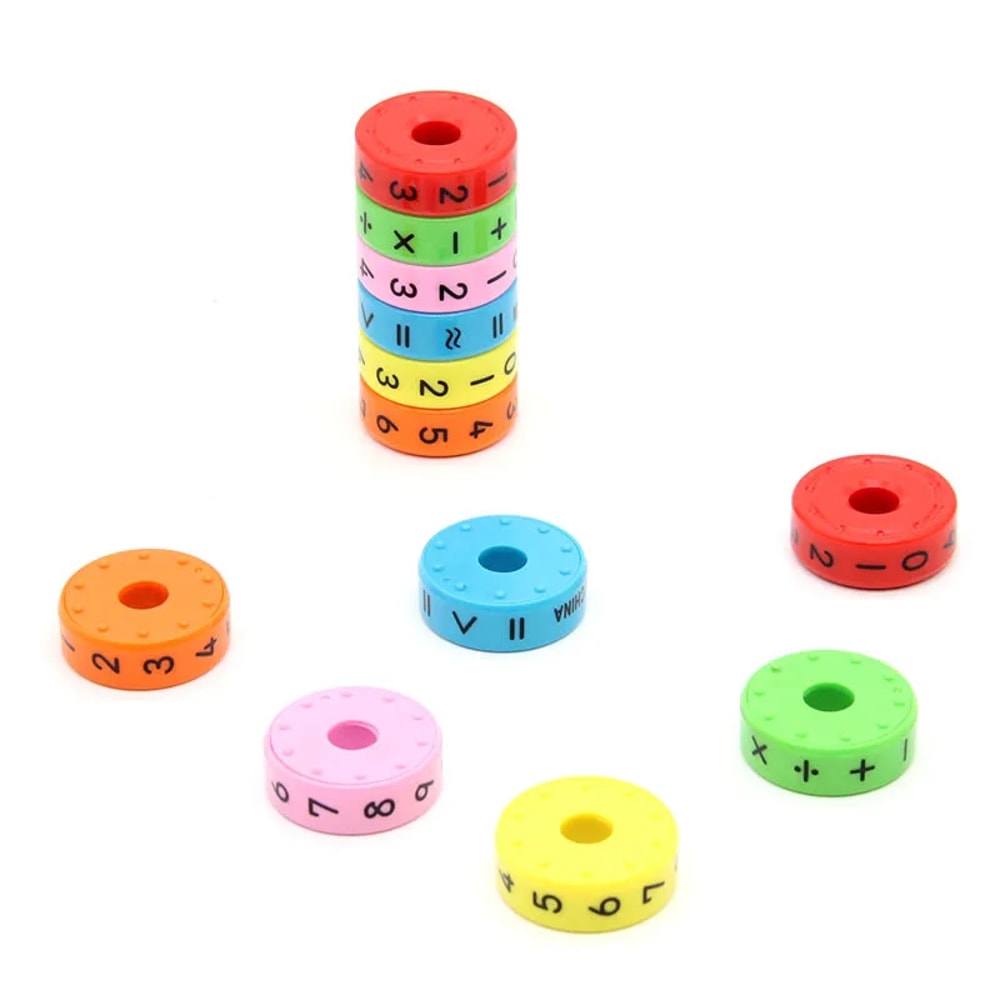 Childrens Creative Magnetic Math Toy Set Early Education Arithmetic With Addition Subtraction Mult 4