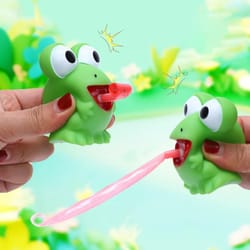 creative fidget toy - stress relief frog dinosaur pinch toy for kids