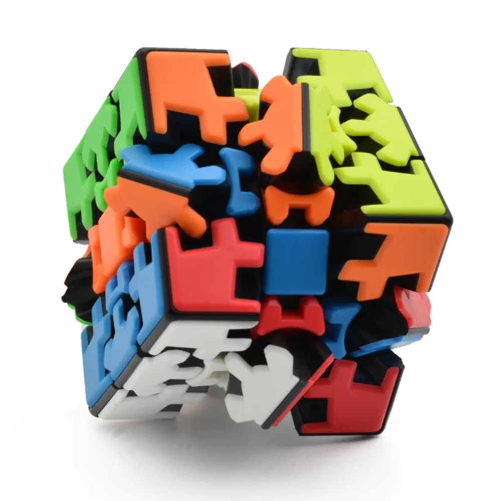 Kids Gear Magic Cube Puzzle Professional Speed Gear Puzzle For Kids 0