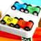 Wooden Gliding Car Toy Ramp Set For Kids Colorful Mini Cars Track Replacement 0