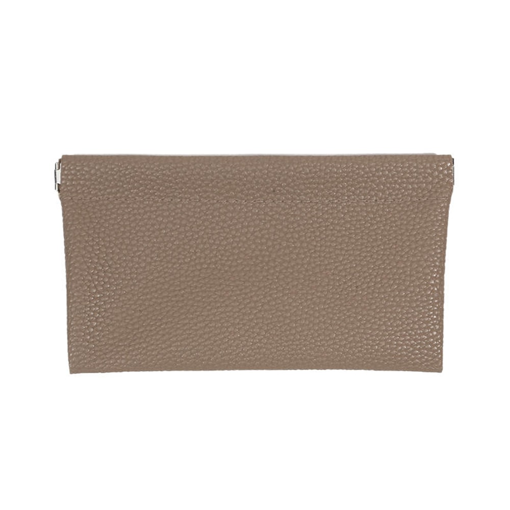 SelfClosing Artificial Leather Wallet Passport Holder MultiPurpose ID Cable Cash And Drivers Lice 4