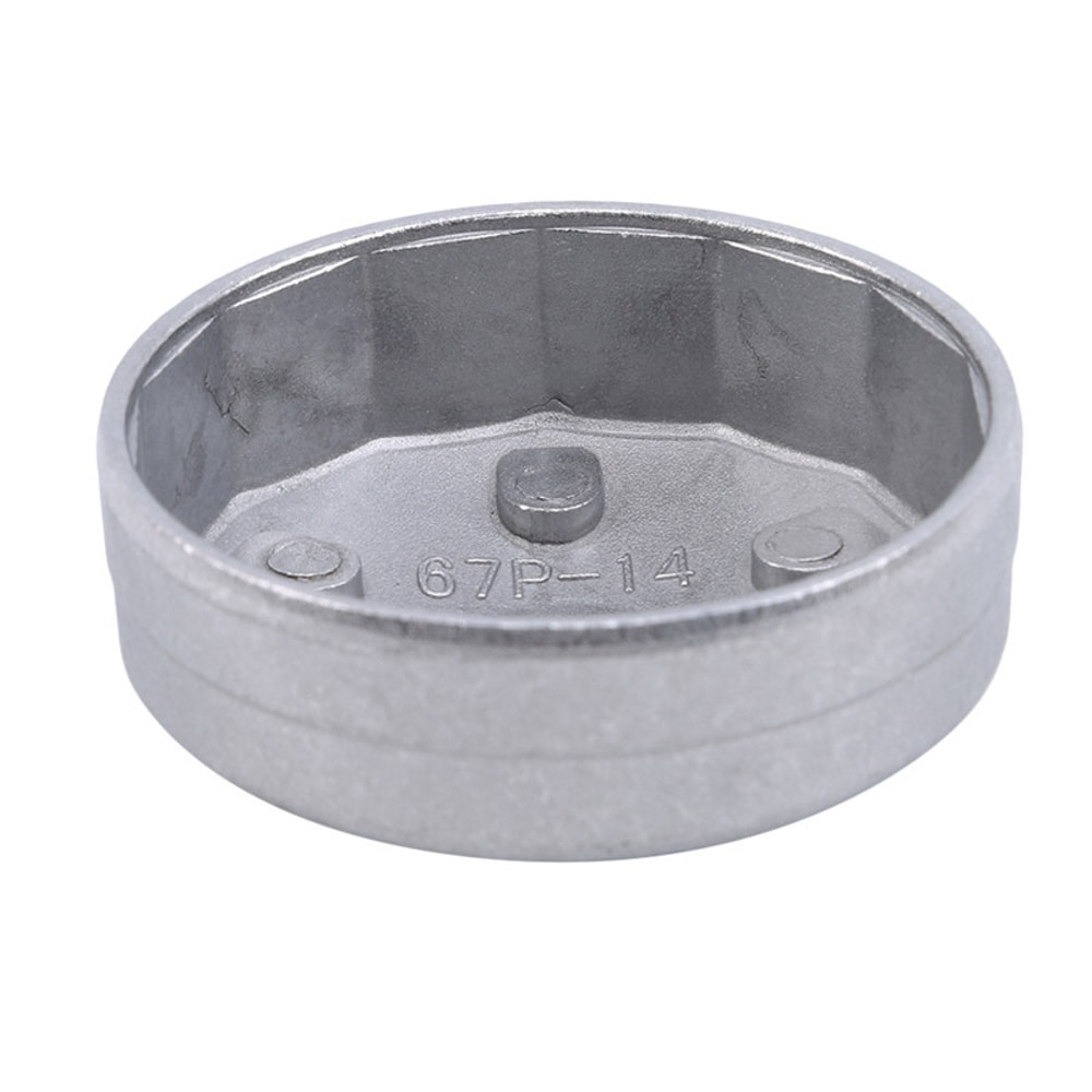 HeavyDuty Oil Filter Wrench Premium Aluminum Alloy Drive Cap Tool For Easy Filter Removal 6