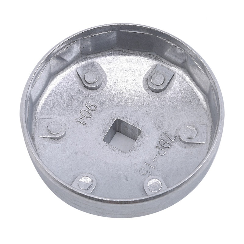 HeavyDuty Oil Filter Wrench Premium Aluminum Alloy Drive Cap Tool For Easy Filter Removal 7