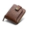 Vintage Mens Wallet PU Leather Short Purse Durable Zipper Clutch For Men 4