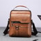 Mens Leather Crossbody Sling Bag Durable HighQuality Travel Pack For Men 1
