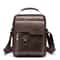 Mens Leather Crossbody Sling Bag Durable HighQuality Travel Pack For Men 4