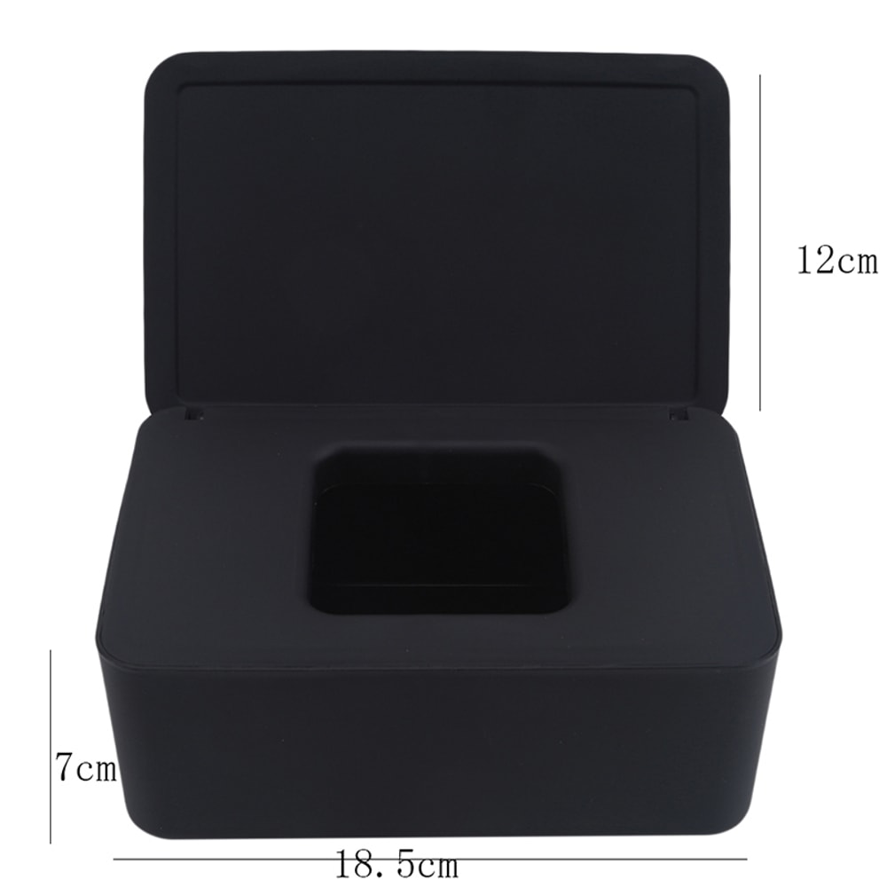 Plastic Tissue Box Holder Stylish Wet Tissue Dispenser For Home And Office Easy Storage For Napkin 5