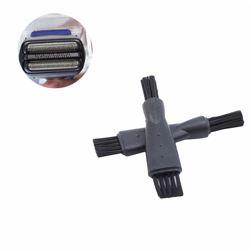 Mens Shaver Replacement Brush Set Durable Hair Remover Cleaning Tool For Smooth Shaving 2