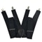 Heavy Duty Mens Suspenders Adjustable Elastic XBack Braces With Strong Clips 3