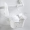 Hanging Bathroom Drain Basket With Rack Shower Sink Organizer For Kitchen Sundries 1