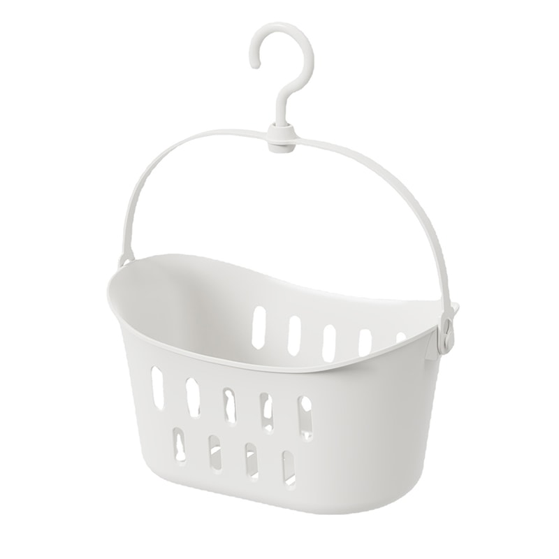 Hanging Bathroom Drain Basket With Rack Shower Sink Organizer For Kitchen Sundries 4
