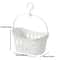 Hanging Bathroom Drain Basket With Rack Shower Sink Organizer For Kitchen Sundries 5