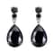 Luxury Purple Crystal Dangle Earrings For Women Elegant Bohemian Floral Drop Earrings 4