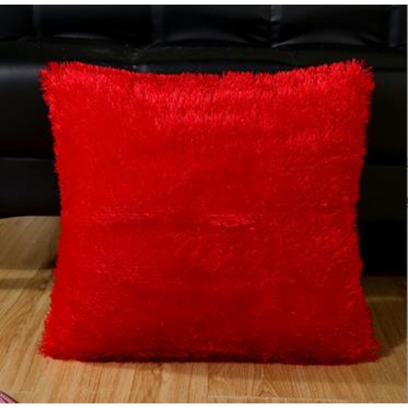 Soft Plush Velvet Cushion Cover Luxurious Fluffy Sofa Pillow Case For Cozy Home Decor 3