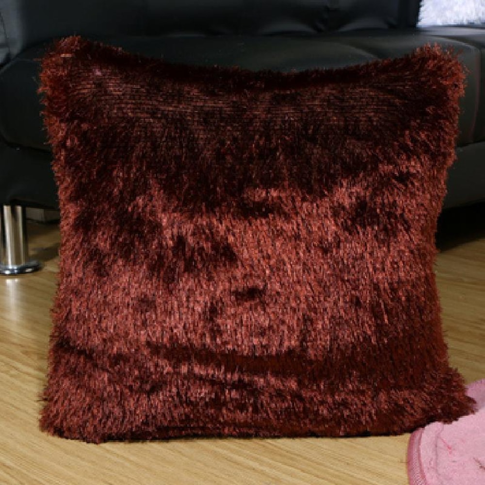 Soft Plush Velvet Cushion Cover Luxurious Fluffy Sofa Pillow Case For Cozy Home Decor 6
