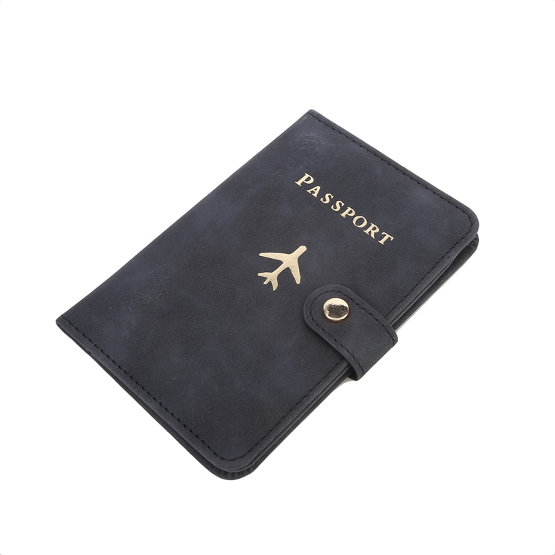 Travel Passport Cover For Men And Women PU Leather Wallet With Card Slots 6