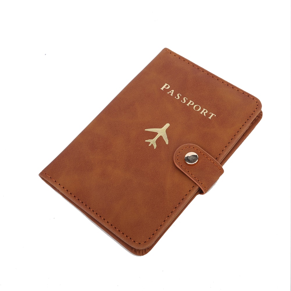 Travel Passport Cover For Men And Women PU Leather Wallet With Card Slots 7