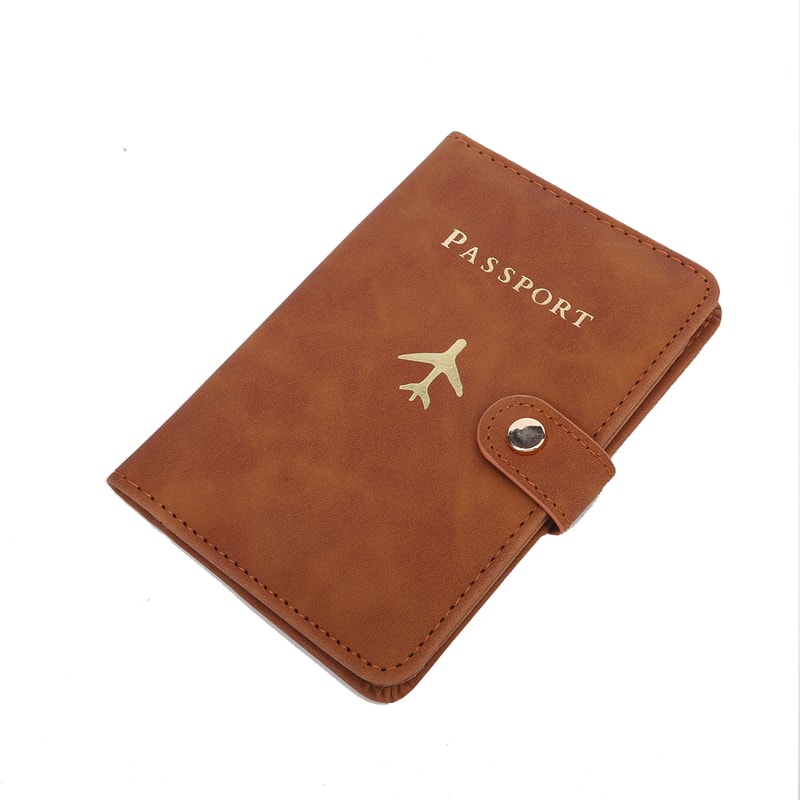 Travel Passport Cover For Men And Women PU Leather Wallet With Card Slots 7