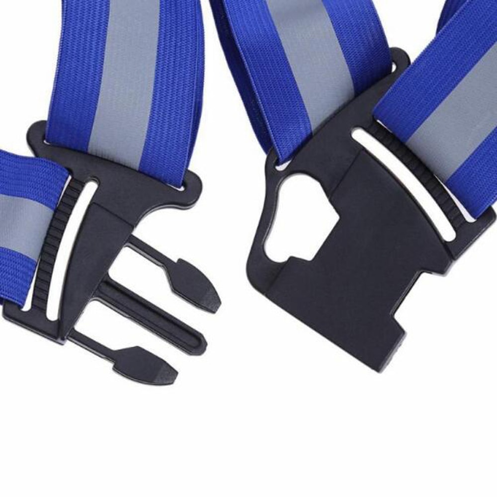 Reflective Safety Vest For Night Running Riding Adjustable Comfortable And Visible For Adults Ch 2