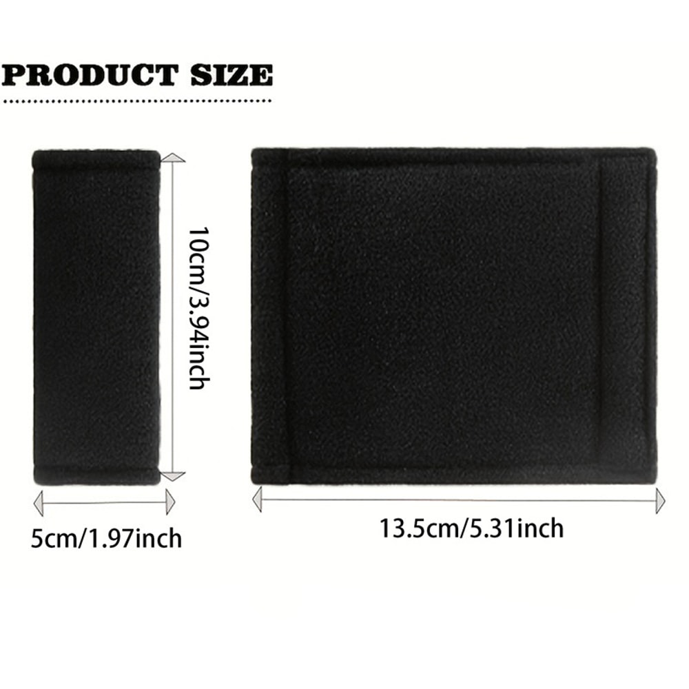 Car Roof Armrest Suede Cover Premium Auto Interior Pull Handle Gloves Protection 8