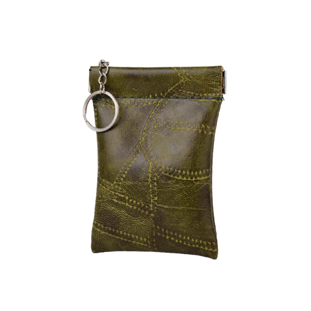 High Capacity Key Wallet For Women Men Compact Coin Key Organizer Simple Durable Key Holder Cas 6