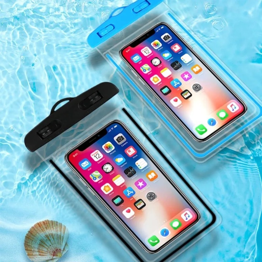 Waterproof Phone Pouch For Swimming Diving Luminous Touchscreen Dry Bag With Seal Lock 1