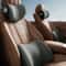 Memory Foam Car Headrest Lumbar Support Cushion Comfortable Backrest For Improved Posture 2