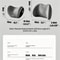 Memory Foam Car Headrest Lumbar Support Cushion Comfortable Backrest For Improved Posture 4