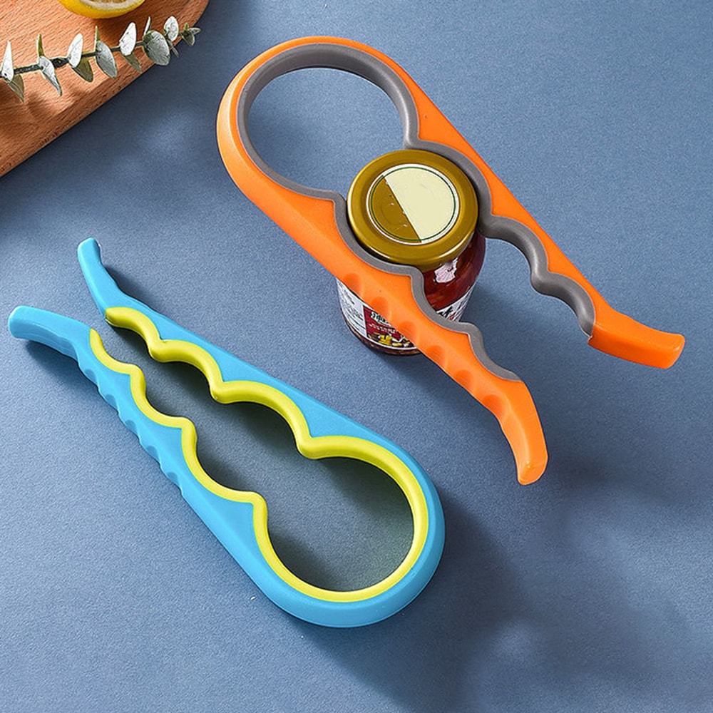 Multifunctional Jar Opener Bottle And Can Gripper For Easy Lid Opening 3