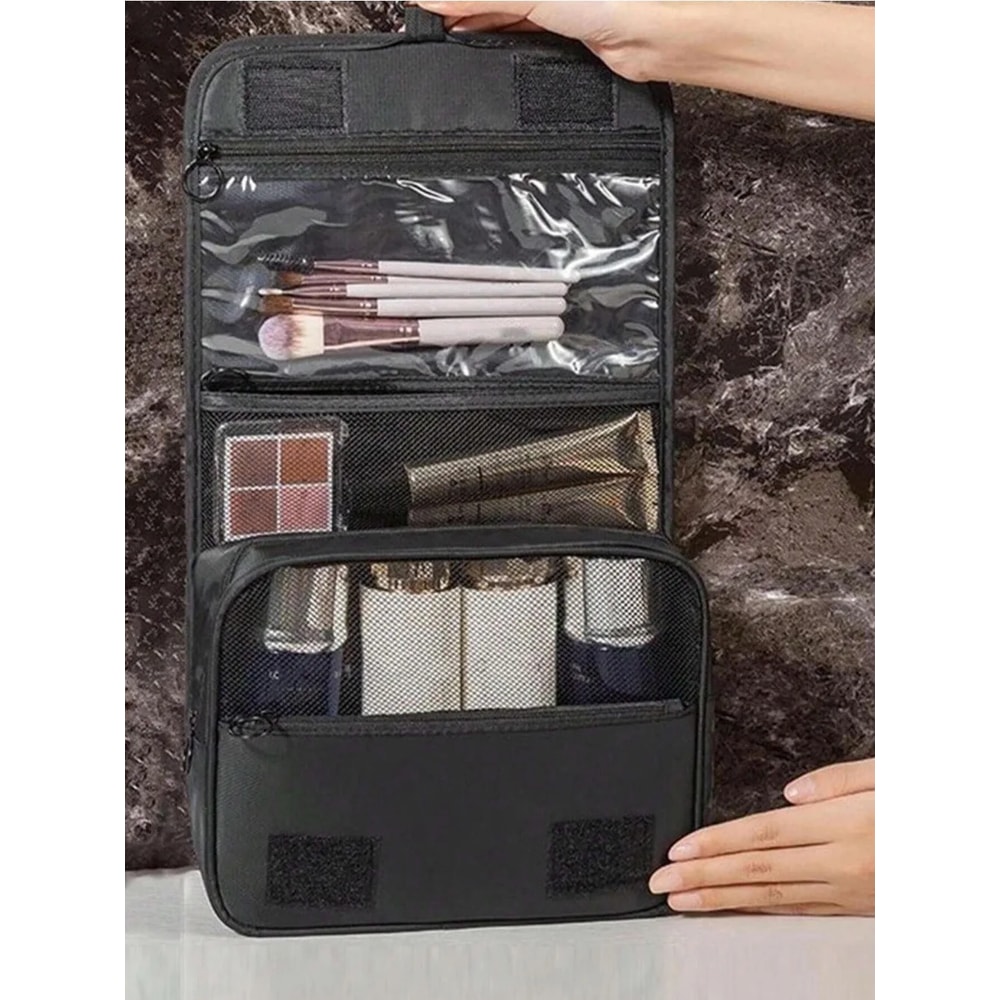 Portable Travel Toiletry Bag Wall Hanging Makeup Cosmetic Storage Organizer For Shower Room Acces 1